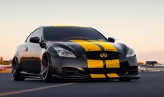 Matte Color Racing Stripes Vinyl Wrap Sticker For Infiniti G37 Stripe 10FT /20FT