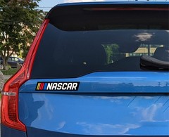 NASCAR RACING Black DECAL STICKER VINYL USA MADE TRUCK VEHICLE WINDOW WALL CAR