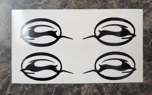 (4) 2″ Impala Chevy Logo Wheel Vinyl Decal Car Sticker Chevrolet SS LS RS