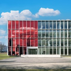 Red Chrome Window Tint One Way Mirror Film UV Heat Reflective Home Office DIY