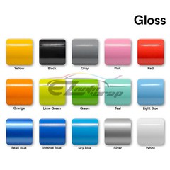 Gloss White Glossy Vinyl Car Wrap Sticker Decal Sheet Film DIY Bubble Free