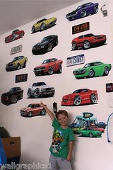 DB 1953 Chevy Pickup 4ft Long Wall Graphic Decal Vinyl Sticker Cartoon Truck