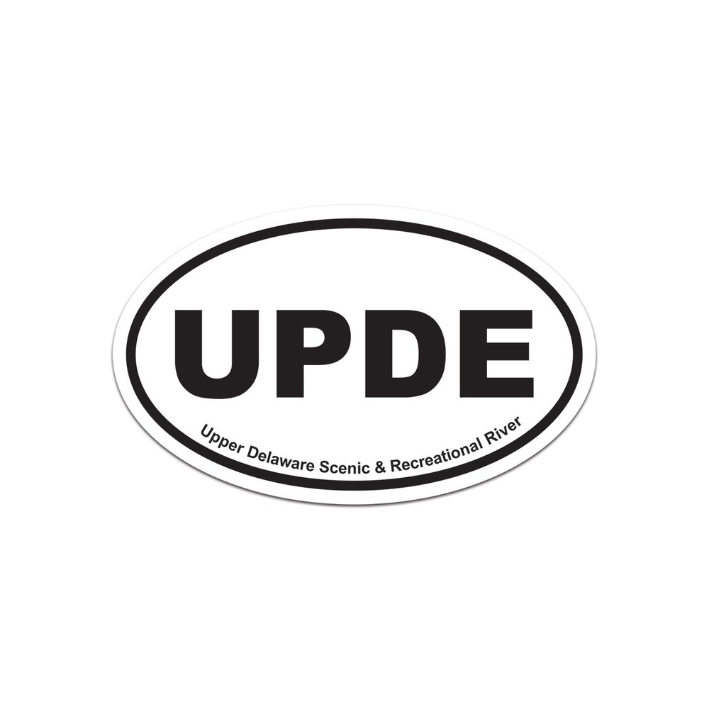 UPDE Upper Delaware Scenic & Recreational River Sticker Decal
