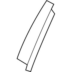 Genuine Ford Door Applique ES7Z-54255A35-CA