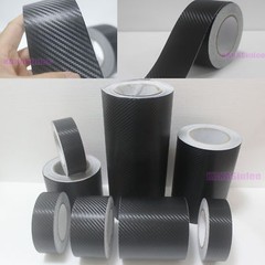 Tape 4in x 50FT Chrome Mirror Matte 3D 4D 5D Carbon Fiber Vinyl Wrap Sticker CF