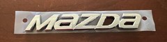 Mazda Chrome “Mazda” Trunk Emblem OEM NEW 2014-2016 Mazda 6 – GHK1-51-711 –