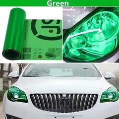 Green Headlight Tint Film Car Taillight PVC Vinyl Wrap Sticker Protection