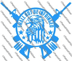 2nd Amendment,Shall Not Be Infringed,Molon Labe,We The People,Eagle,Vinyl Decal