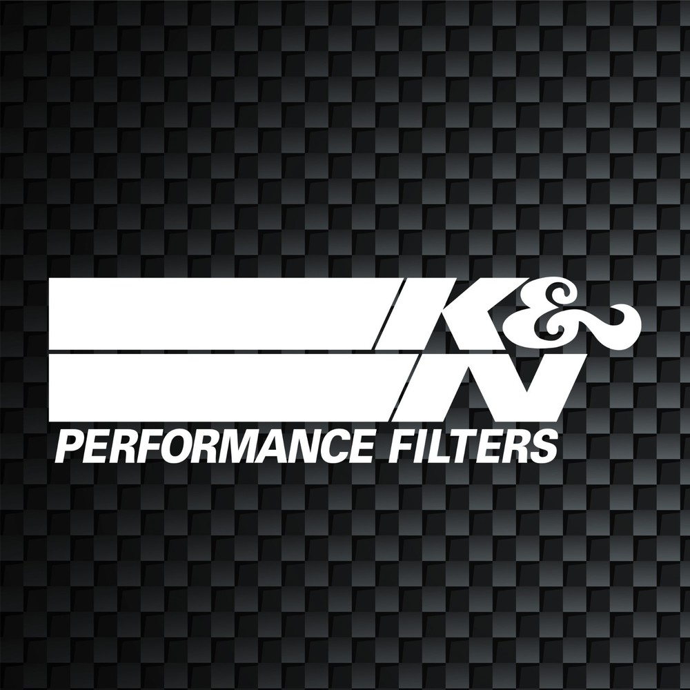 K&N Performance Filters Vinyl Decal for Cars, Trucks, Window, Laptop Sticker