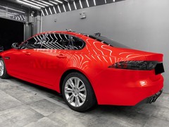 Gloss Metallic Flame Red PPF TPU Paint Protection Film Dry Wet Apply Vinyl Wrap