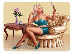 Pinup Girl Sticker Decal pin up pin-up P109