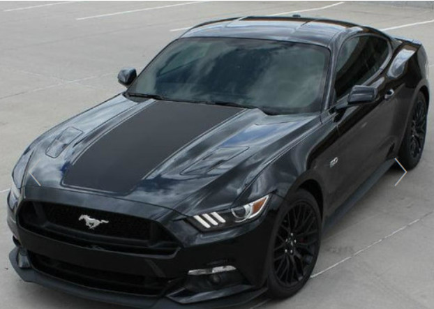Ford Mustang Bonnet Stripes Graphics Any Year Any Model Decals Rally