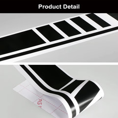 2pcs Car Stickers Universal Vinyl Stripes Graphics Sporty 270x16cm