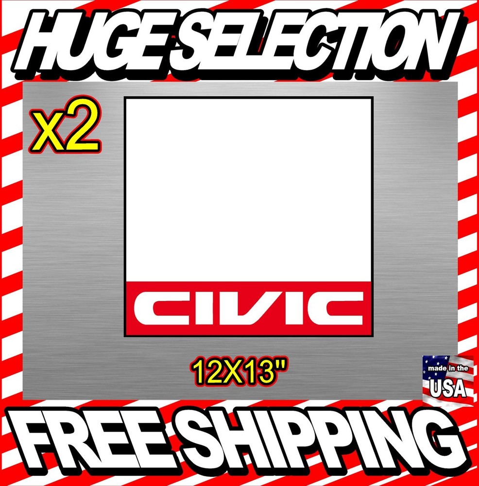 JDM CIVIC KANJO SET VINYL DECAL STICKER (2)