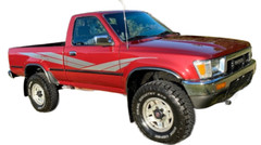 VINTAGE RETRO SYLE VINYL DECALS/ GRAPHICS/ Fit 89 TOYOTA PICKUP MODELS