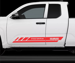 Tacoma SR5 2025 XtraCab Truck Decals Vinyl Fits Toyota Truck Sticker Sidedoors