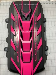 FITS Chevy Corvette StingRay C8 Engine Cover Decal 21 22 23 24 25 LOTS OF COLORS