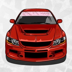 Sakura Windshield Banner – Cherry Blossom Sun Strip JDM Pink Visor Decal