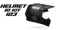 Custom Motocross Helmet Decals Personalized Sticker Set MX Name Number ID KIT