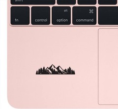 Sleek Mountain Tree Vinyl Decal Set for Cars & Laptops – Durable and Stylish