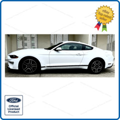 Ford Mustang Rocker Panel Door Side Stripes Decals – RL strips both side L and R