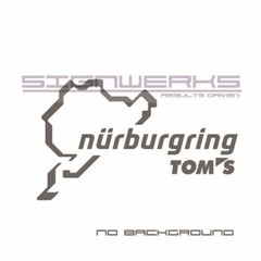 Tom’s Nurburgring Decal Sticker Pair