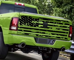 American Flag Decal Wrap – Large Patriotic Vinyl Sticker for Car, Truck, SUV