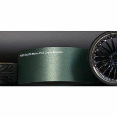 3M 2080 Scotchprint Matte Metallic Pine Green Vinyl Car Wrap Film | M206