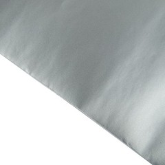 Car Satin Matte Chrome Metallic Silver Film Wrap Sticker Bubble Waterproof