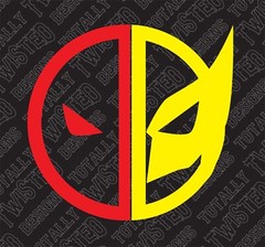 Deadpool and Wolverine Logo vinyl decal sticker Car Truck Marvel X Men MCU