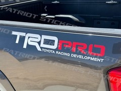21″ TRD PRO Bed Decals Stickers, Fits Toyota Tacoma, Tundra, FJ, 4Runner, Tundra