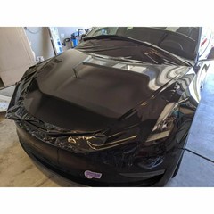 3M 2080 Scotchprint Gloss Ember Black Vinyl Car Wrap Film | GP282
