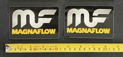 2 MF MAGNAFLOW DECALS STICKERS racing adventure offroad drifting overland utv rv