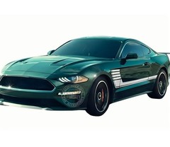 Racing Stripe Graphics Sticker For Ford Mustang Car Side Door Decals Vinyl Films