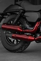 24K Chopped Forged Carbon Fiber Gloss Dark Red Car Vinyl Wrap Sticker Decal Film