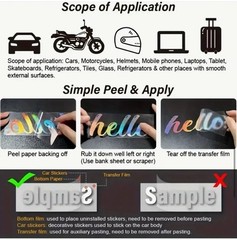 CERTIFIED SHITBOX Multicolor Holographic Rainbow Metallic 5” Vinyl Decal Sticker