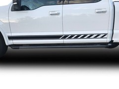 For Ford F-150 Graphics Rocker Three Stripes 3M Vinyl Decals Stickers 2009-2024