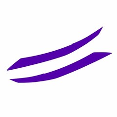 For 2021-2025 Lexus IS Purple Headlight DRL Headlamp Decal Tint Overlay Vinyl