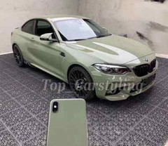 65FT x 5FT Premium Ultra Gloss Khaki Green Vinyl Car Wrap Film Sticker Decal
