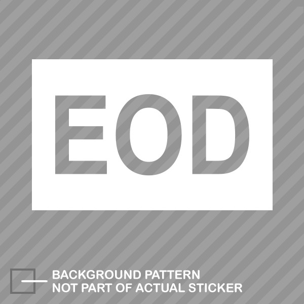 Explosive Ordnance Group Sticker Decal Vinyl eod