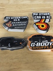 4” GNX Grand National Sticker/Decal…… High Quality Vinyl Decal