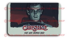 4×6.75 inch BORN BAD CHRISTINE 1958 Plymouth Fury Arnie Possessed decal sticker