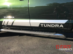 2007-2025 For Toyota Tundra Decals Side Rocker Lower Stripes Vinyl Graphics