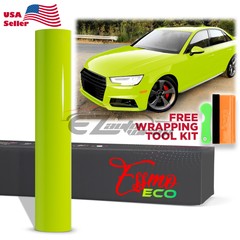 1FTx5FT PPF Paint Protection Film Gloss Apple Green Invisible Scratches Shield