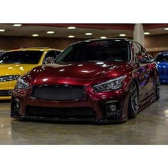 KPMF K75400 Gloss Red / Black Iridescent Vinyl Car Wrap Film | K75408