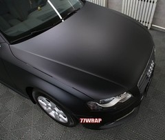 PPF / TPU Bright Glossy Matte Car SUV Vinyl Wrap Hood Sticker Flexible Black US