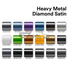 Heavy Metal Diamond Satin Emerald Green Car Vinyl Wrap Decal Sticker Sheet Film