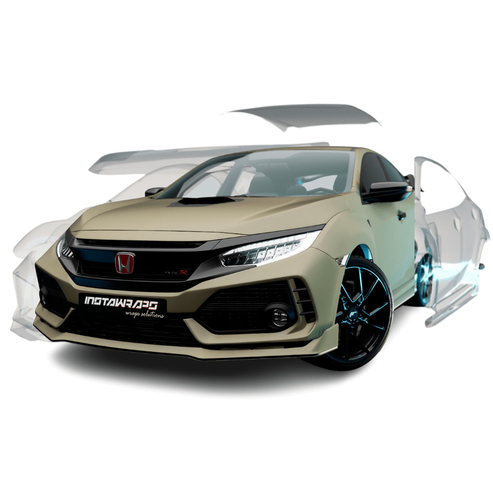 3M Colored PPF / PWF Series Matte Coyote Brown Paint Protection Film | PWF-M99