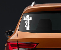 Vinyl Decal Car Truck Sticker Christian Quotes Jesus The Way The Truth The Life