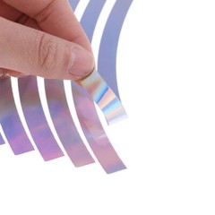 16pcs Reflective Laser Sticker Wheel Hub Rim Stripe Tape Decal Car Accessories